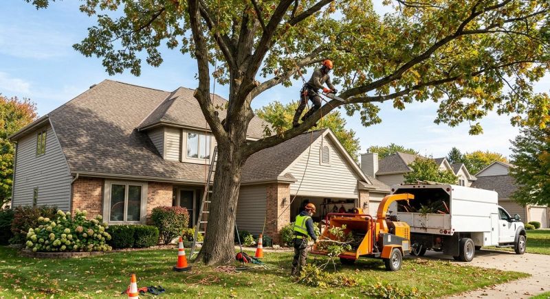Oak Tree Pruning in Doylestown, PA
